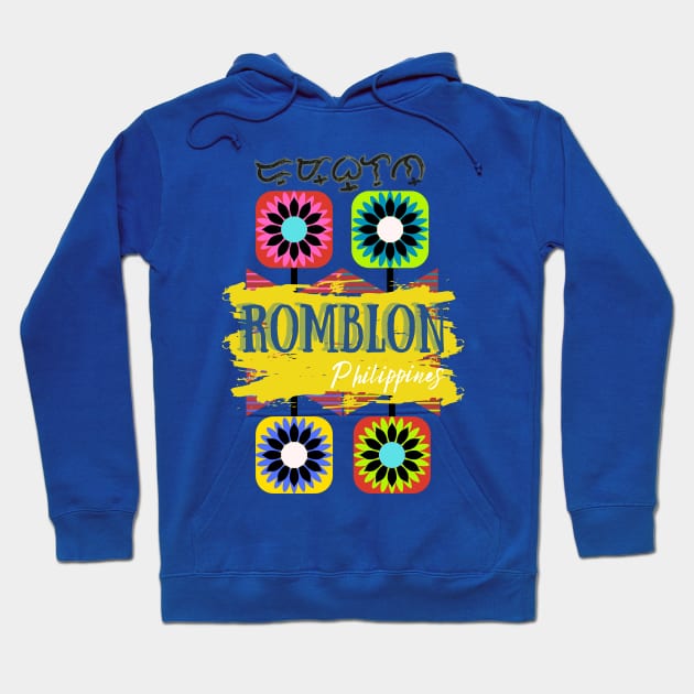 Baybayin word Romblon Hoodie by Pirma Pinas